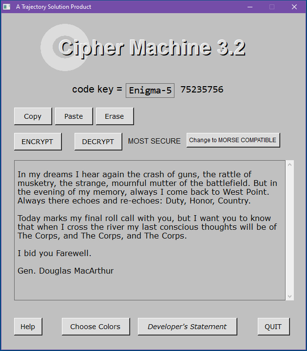 Cipher Machine
