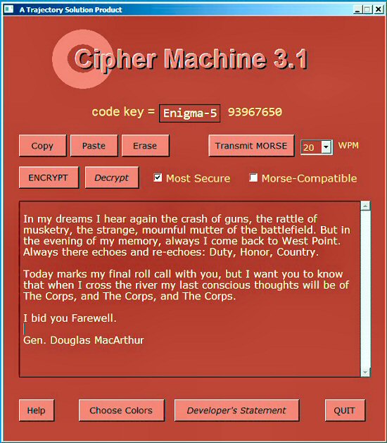 Cipher Machine